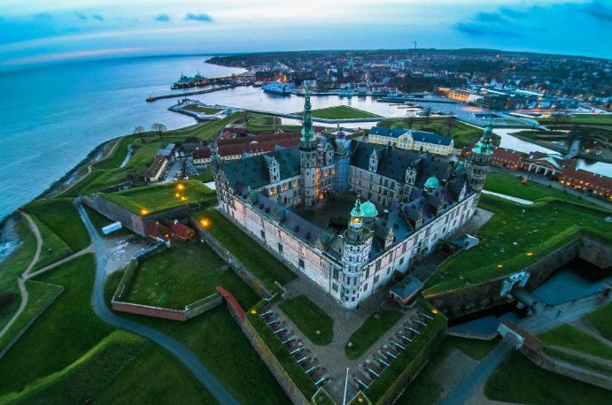Kronborg Castle (Elsinore Castle), Helsingør, Capital Region, Denmark